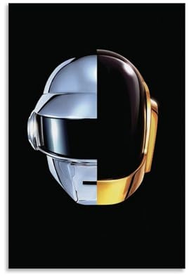 HUWERYW Daft Punk Random Access Memories Album Poster Schöne Leinwand Wandkunst Dekoration Zimmer Leinwand Kunst Zimmer Schlafzimmer Dekoration 30 x 45 cm Ungerahmt
