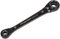 Sealey Premier Black Series 4-in-1 Reversible Lock-On™ Ratchet Ring Spanner - AK63923