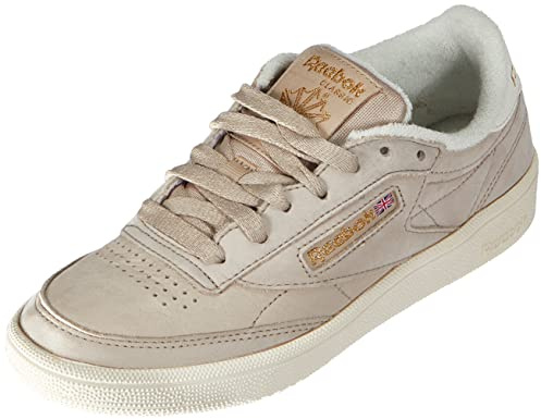 Reebok Damen Club C 85 Vintage Gymnastikschuhe, Beige (Corkchalkrbk Brass), 36 EU