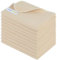 SINLAND 10 Stück Mikrofaser Waffel Küchentücher Blank Handtücher Waffelstruktur Geschirrtücher schnell trocknend Küchenhandtücher 40,6 x 61 cm Beige
