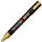 UNI-BALL POSCA Marcador permanente PC-5M punta de 1,8-2,5 mm. Tinta pigmentada Oro 176446000
