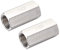 uxcell Nickel-Plated Copper One Way Air Check Valve G 1/2 BSP Female Threaded Full Port Check Valve 2Pcs