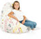 Italpouf Sitzsack XL, Indoor, Sitzsack Sessel für Kinder, Riesensitzsack, EPS Perlen Füllung, Abnehmbarer Bezug, Maschinenwaschbar, Kindersessel, Zertifiziert, Kühe