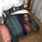 EU-VV Betten Set Für Kinder Erwachsene Mädchen Bettbezug Set Bettwäsche Set Lana Del Rey Dekor (Bild 06,Einzel (135x200cm))