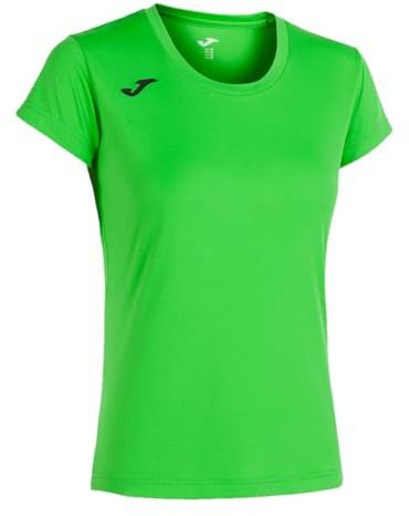 Joma T-Shirt Femme Record II, Unisex, Grün Leuchtend, XS