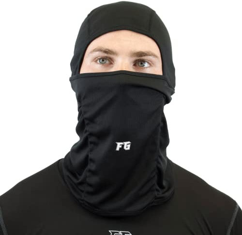 MaxBP Frost Gear Pro On-Field Gesichtsschutz, OSFA, Schwarz