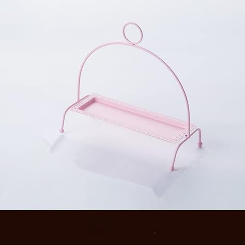 Crysdaralovebi Rosa Süßer Dessert Tisch Lieferant Baker Schaukasten Tortenständer Hochzeit Requisiten Dekoration Werkzeuge Hohl Spitze Tablett Dessert Candy Bar (Nr. 10)
