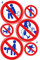 verboten Brüste anfassen auspeitschen Furzen Sticker Motorsport Motocross Auto Tuning Aufkleber Folie 1 Blatt 270 mm x 180 mm wetterfest oder auch für Modellbau