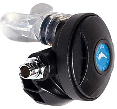 Baoblaze Scuba Diving Atemregler Ersatz Wassersport Scuba Diving 2nd Stage Atemregler, Schwarz