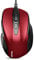 TECKNET Mouse Pro S2 Souris Filaire Optique Haute Précision 6 Boutons 6400 DPI 4 DPI Réglable Souris Ergonomique pour Windows 11/10/8.1/8/Vista/XP/Mac Ordinateur Portable/Bureau Câble 1.5M- Rouge