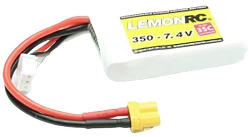 LemonRC Modellbau-Akkupack (LiPo) 7.4 V 350 mAh Zellen-Zahl: 2 35 C Softcase XT30