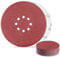 Disque Abrasif 225 mm 8 Trous Papier Poncage Grain 60 pour Disque Ponceuse Murale (25Pièces)