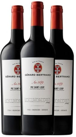 Gérard Bertrand Héritage Pic Saint Loup 75 cl Vino tinto (Caja de 3 Botellas de 75 cl)