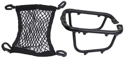 FERFXN Porte-Bagages Moto Grille Centrale Porte-Bagages Porte-Paquet Support Pédale pour Vespa pour Sprint pour Primavera 125 150 2013~2023 Moto Porte-Bagages
