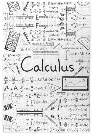 Mathematik Geometrie Geek Calculus Print Premium Holzpuzzle - 1000 Teile - Kunststoffbox Verpackung