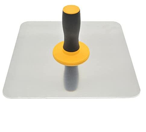 CekoCk plastering trowel stainless steel trowel Pointing Trowel Aluminium Trowel Mortar Board Holder Construction with Handle Plastering Tool TUE88 Finishing Trowel Shovel