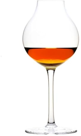 LWODANU British Style 1900s Mixer Professional Whiskey Glass Bulb Kelch Snifters Wine Tasting Neat Cup