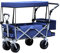 Trolleys, zusammenklappbarer Gartenwagen Bear 100 kg, zusammenklappbar, 4 Räder, Schubkarre, Outdoor-Gartenwagen