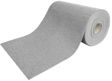 Acomoda Textil – Alfombra de Pasillo por Metros para Hogar y Oficina. Alfombra Larga, Antideslizante, Lavable y Acolchada de Cocina, Alfombrilla de Entrada, Comedor y Recibidor. (0,4 Metros, Perla)