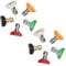 Pressure Washer Spray Nozzle Tips, 10 Pcs Quick Connect Nozzles, Quick Release Pressure Nozzle Tips 1/4 Inch, for Car Garden Cleaning, Multiple Degrees High Pressure Washer Parts