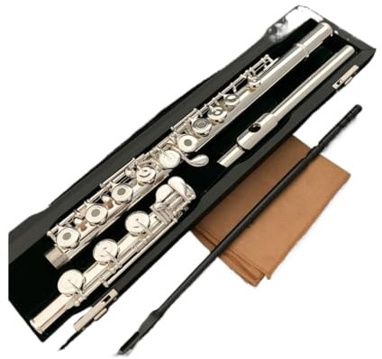 flûte traversière Mise à niveau de flûte débutant et avancé de qualité nickel-argent