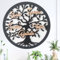 Arbre de vie personnalisé pour décoration de maison - Cadeau original avec noms en bois famille - Ornements muraux pour salon - Arbre généalogique anniversaire, mariage, grands-parents