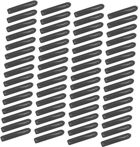 Hoement 100 Stück Geschirrspüler Korbkappen Endschutz Abdeckungen Aus Grauem Kunststoff Zum Aufstecken Korbspitze Reparatursatz