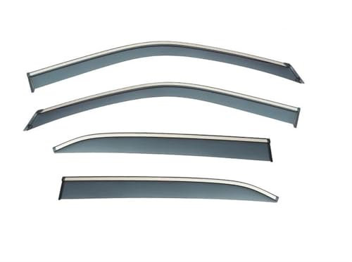 DZSMACHENGSM Auto Windabweiser Für Mitsubishi Für Eclipse Für Cross 2018-2022 Fensterblenden Autofensterabweiser Sonnenschutz Regenentlüftungsabdeckung Autofenster Windabweiser(4PCS)