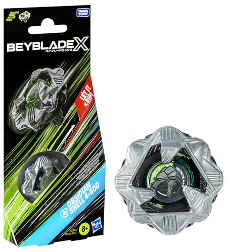 Beyblade X Booster Single Pack - HSG1533 - Toupie Obsidian Shell 4-60D