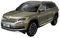 XGFFBAGB 1:18 Für Skoda Kodiaq Druckgusslegierung Automodell Fan Collection Display Home Decoration Metallornamente(Gold,with Box)