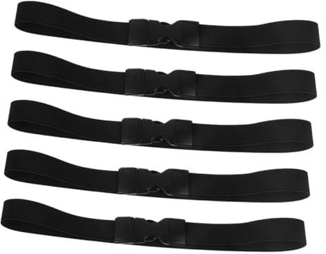 LOLIPPYY 5pcs Trash Can Band Trash Bag Fixing Ring for Kitchen Bins Waste Bin Bag Bands