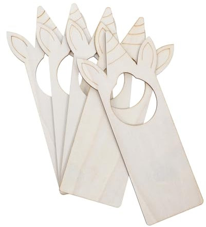 OSALADI 5stücke Unlackierte Holz Türanhänger Blanko Für Diy Home Office Hotel Dekoration Vielseitig Individuell Gestaltbar Langlebige Holztürschilder Türdeko Aufhängen Holzanhänger