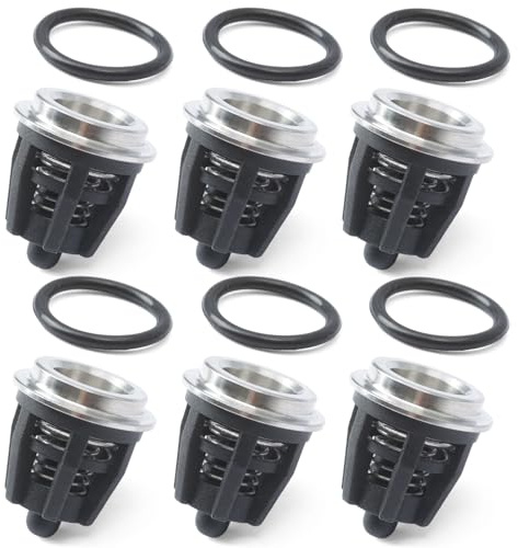 Mhrxusd Lot de 6 valves anti-retour de rechange pour pompe de nettoyeur haute pression Mi-T-M pour InterPump 47 49 50 51 Series 758-543 36.7032.01 Kit01 K01, remplace 700009