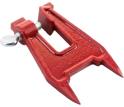 Adjustable Pocket Chain Saw Vise - Chainsaw Sharpening File Clamp, Portable Filing Tool | Heavy Duty Vise for Chainsaw Chain Support, Durable Sharpening Accessory for Home Garage and Outdoor Maintenan