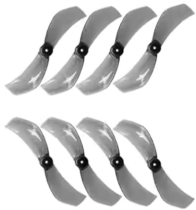 CARISSETT 40 mm Quadrocopter-Propeller, 2 Konfiguration-PCs für Quadcopter, Outdoor-Fliegen, FPV-Rennen, Ersatzpropeller