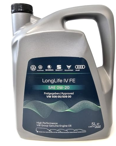 Volkswagen GS65577M4EUR Motoröl 5L Longlife IV FE Longlife4 Viskosität SAE 0W20 VW Norm 50800 50900 Öl