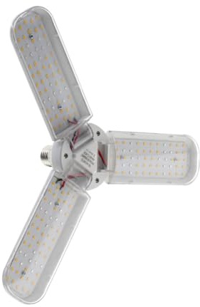 Pqahffowr LED Grow Light Foldable Phyto Lamp for Indoor Plants Bloom Flowering Grow Lamps Garden E27 1 Piece C