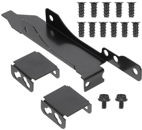 BESPORTBLE Dual Fan Mount Rack Pci Slot Bracket Graphic Card Cooling Bracket Fan Holder for Computer with Rust and Corrosion Resistant Iron Material and Fixing Screw Fasteners for DIY