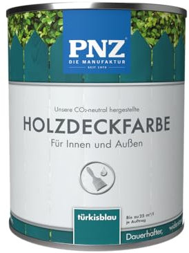 PNZ Holzdeckfarbe, Gebinde:2.5L, Farbe:türkisblau