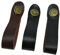 KAISH Pack of 3 Real Leather Strap Hook with Button for Accoustic Classical Electric Guitar