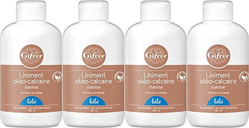 Gifrer Liniment Oléocalcaire 500ml Lot de 4