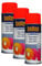 3x KWASNY 323 251 BELTON SPECIAL Neon-Lack rot 400ml