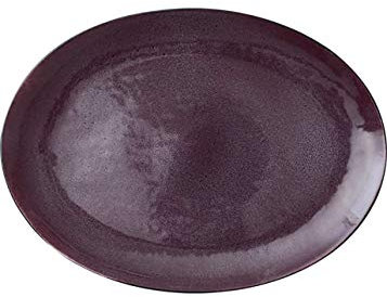 BITZ Dish 45 x 34 cm black/lilac