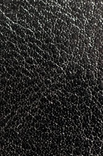 Paperback Journal - Black Leather Pattern, *Not Real Leather* (6x9 Inches, Lined)