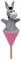 Marionette Handpuppe Tierhandpuppen Esel 22 cm, Ideal für Puppentheatre und Rollenspiele, für Kinder Baby Jungen Mädchen