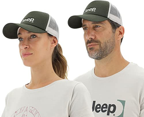 JEEP O102604-E844 J MESH Cap Embroidery J22W Unisex Nordic Green/Light G Uni