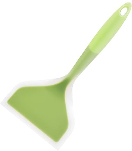 Sibba Spatule Large En Silicone Pour Crêpes Pelle Cuisine Antiadhésive Résistante À La Chaleur Tourneur Pour Œufs Poisson Crêpes Pizza Steak
