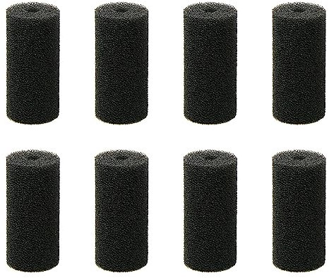 Gelishan 8Pcs Sponge Roll Intake Filter Cover Intake Filter Sponge Tank Prefilter Sponge Intake Filter Useful Aquarium Filter Intake Cover for Accidental Suction Fish Shrimp