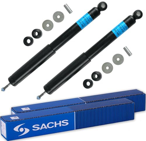 2x SACHS Gasdruck Stoßdämpfer Hinterachse passend für Corsa C (X01) 1.0-1.7