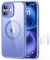 ESR for iPhone 16 Case, Camera Control, Compatible with MagSafe, Shockof Military-Grade tection, Magnetic Phone Case for iPhone 16, Classic Hybrid Case (HaloLock),Clear Blue